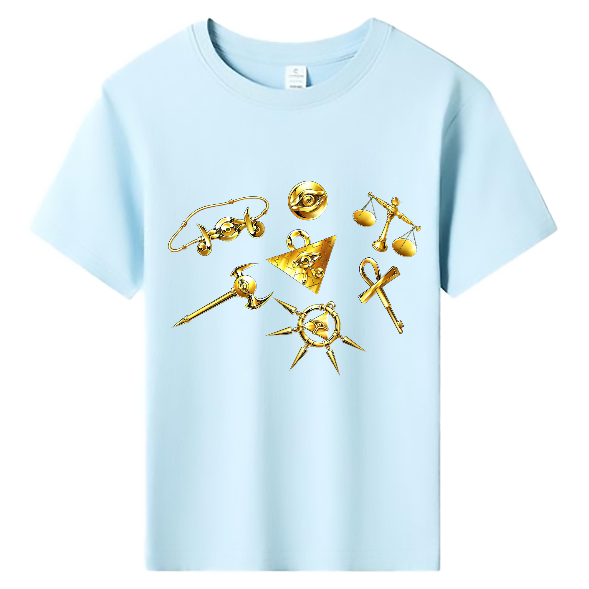 （画像用） 遊☆戯☆王 Yu-Gi-Oh! 綿100％キッズTシャツ（フロントプリント）